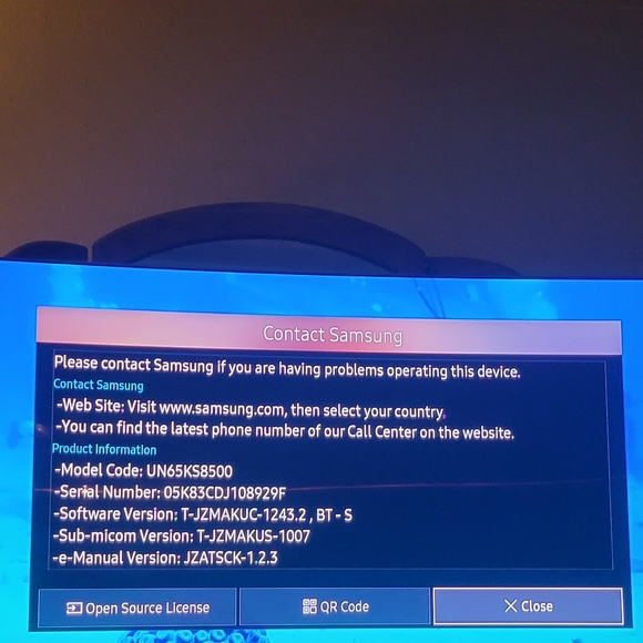 Samsung 65" quantum dot LED CURVED smart TV - Picture 2 of 13